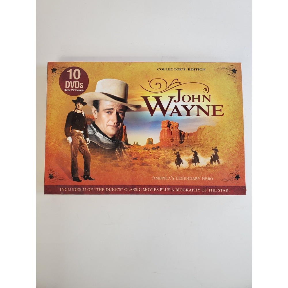 John Wayne Collectors Edition DVD‎ Collection: America's Legendary Hero 10 DVD